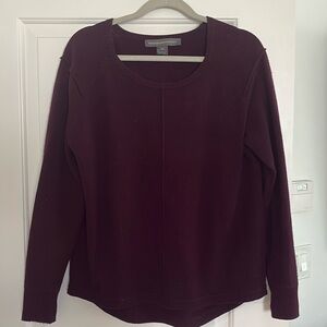 Burgundy sweater
